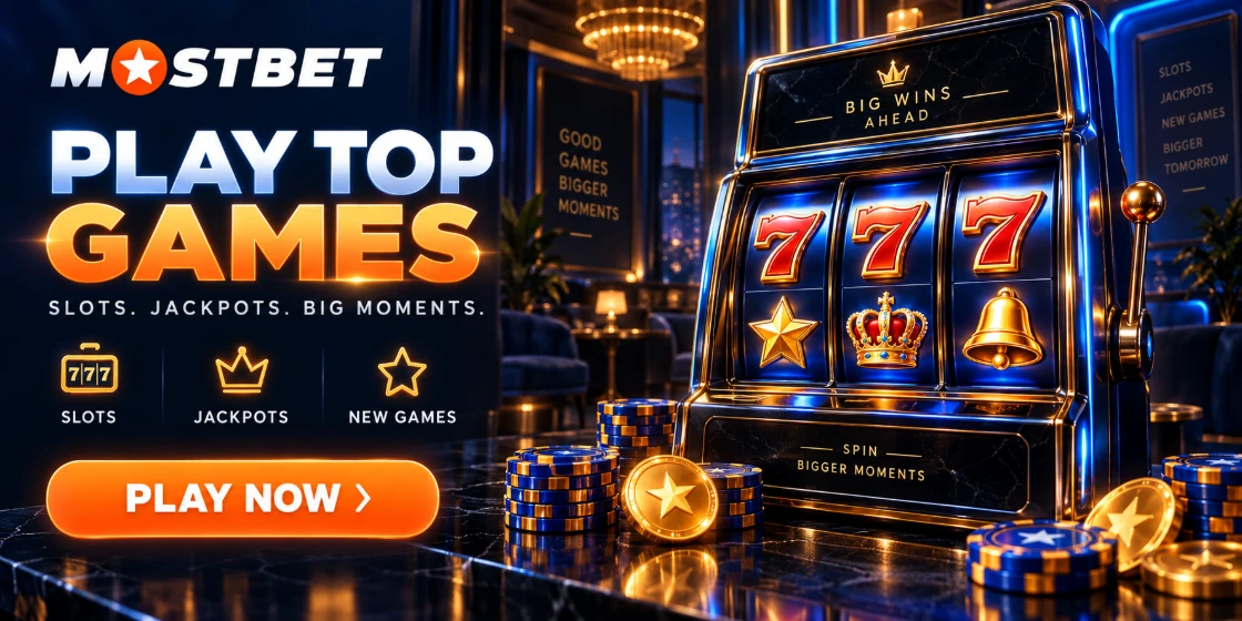 Gry kasynowe w Mostbet Casino