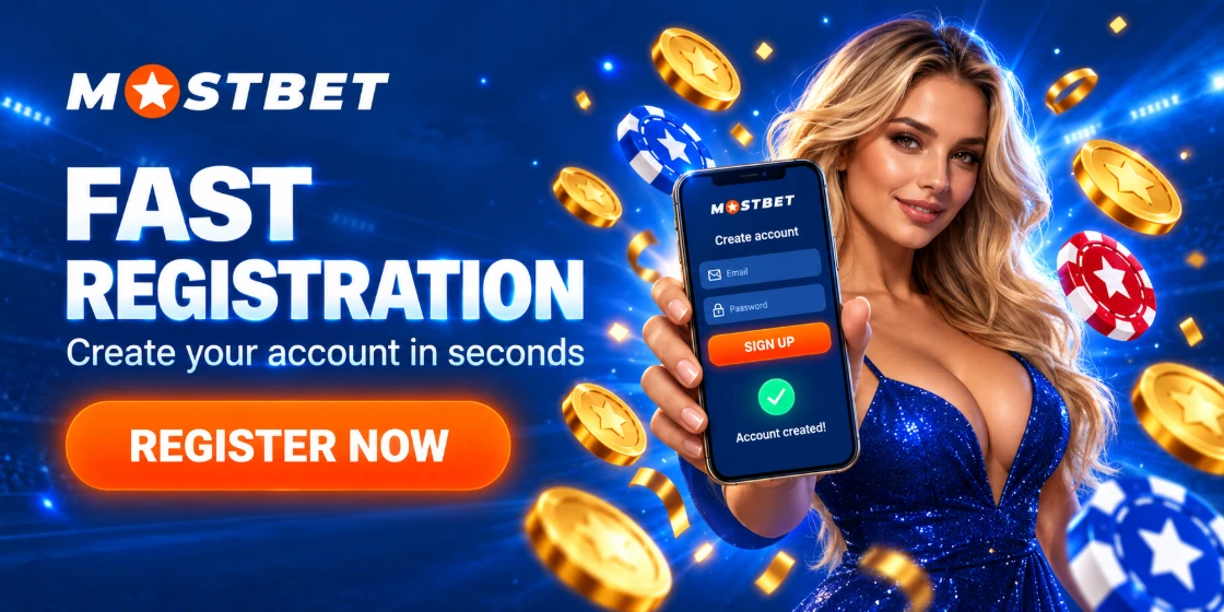 Rejestracja w Mostbet Casino